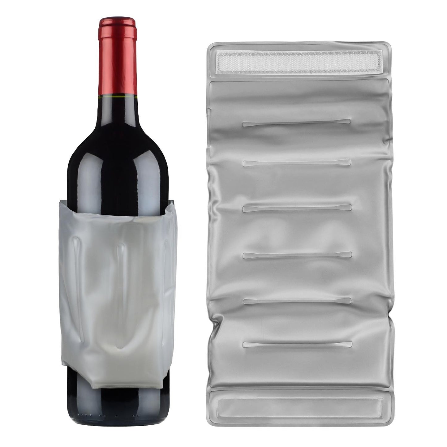Flexible Ice Pack Cooler Pack for Travel Picnic Camping Bottle Jacket Reusable