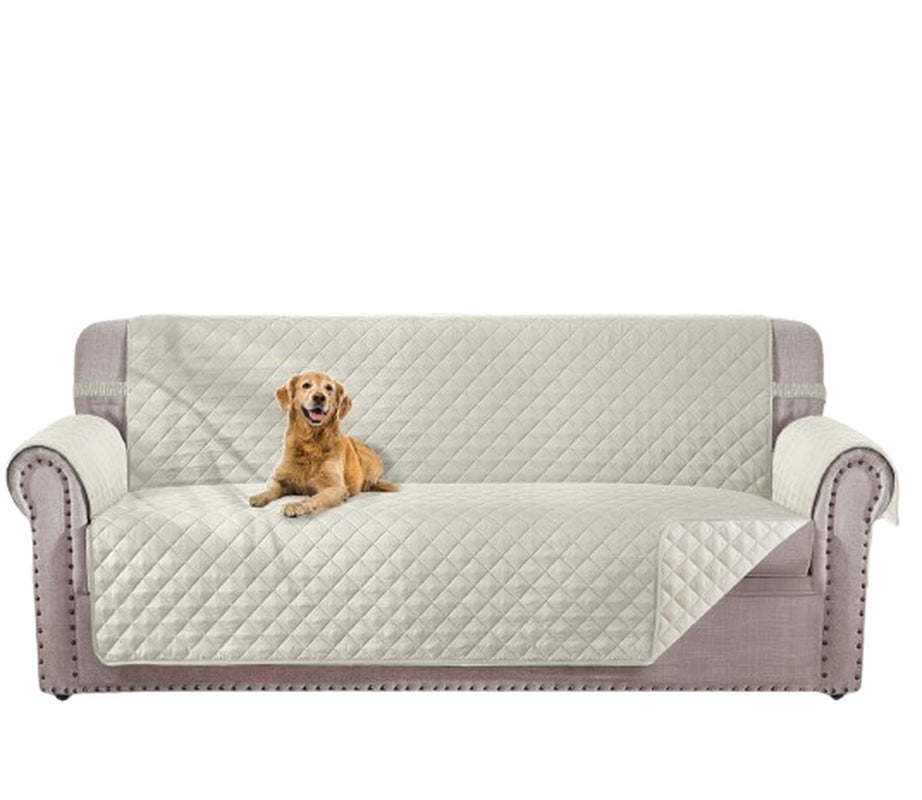 Non Slip Sofa Quilted Slip Covers Water Resistant Pet Protectors 1/2/3 Seater UK