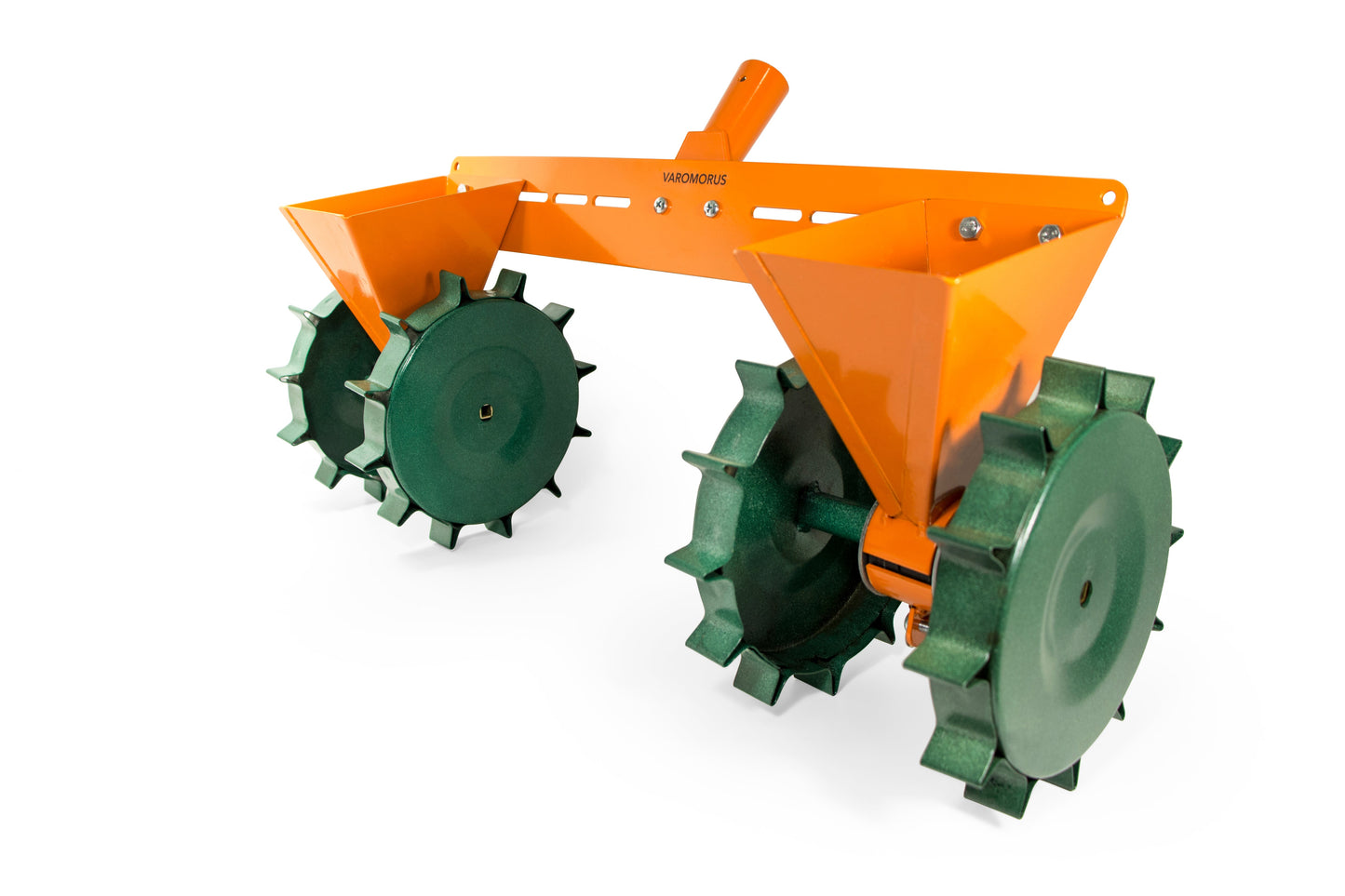 VAROMORUS CORN BEANS VEGETABLE METAL SEEDER 2-ROW MANUAL PLANTER