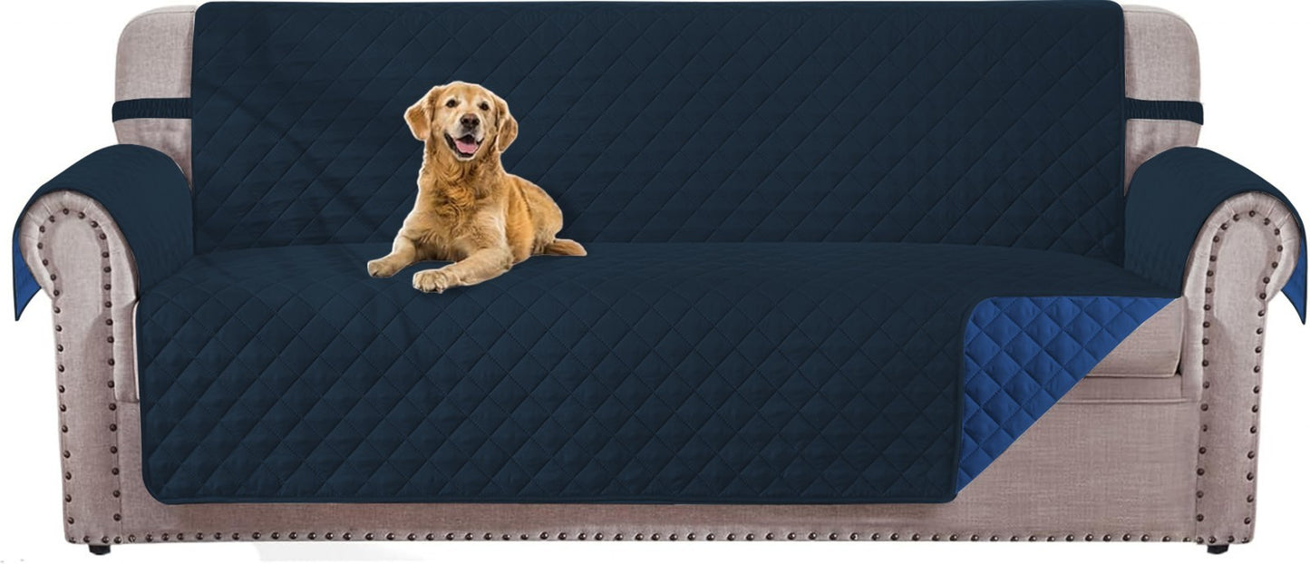 Non Slip Sofa Quilted Slip Covers Water Resistant Pet Protectors 1/2/3 Seater UK