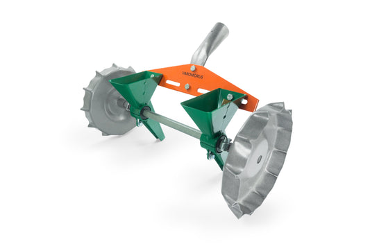 VAROMORUS METAL PRECISION SEEDER VEGETABLE 2-ROW MANUAL PLANTER