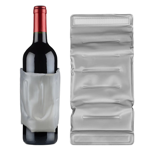 Flexible Ice Pack Cooler Pack for Travel Picnic Camping Bottle Jacket Reusable