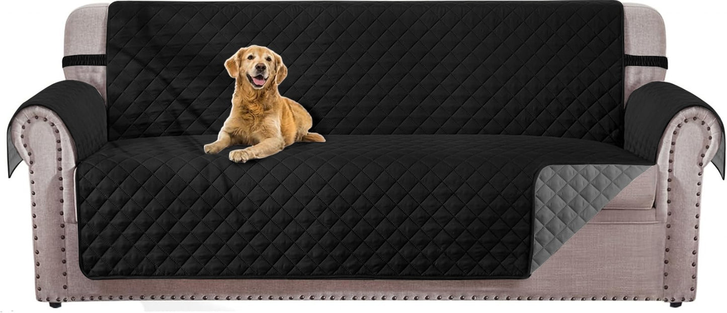 Non Slip Sofa Quilted Slip Covers Water Resistant Pet Protectors 1/2/3 Seater UK